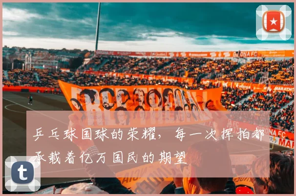 乒乓球国球的荣耀，每一次挥拍都承载着亿万国民的期望